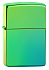 Зажигалка ZIPPO Classic с покрытием High Polish Teal, латунь/сталь, зелёная, глянцевая, 38x13x57 мм - Фото 1
