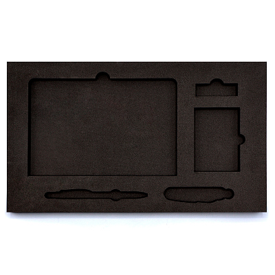 Ложемент ЭВАлюция под заказ 2 слоя (5мм+10мм), чёрный