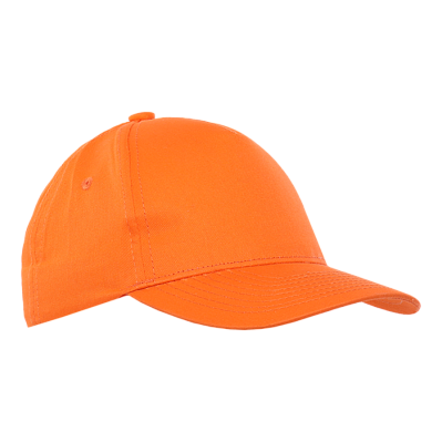 Детская бейсболка STAN 5 клиньев хлопок 150, 10J (Оранжевый)