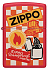 Зажигалка ZIPPO Retro Design с покрытием Red Matte, латунь/сталь, красная, матовая, 38x13x57 мм - Фото 2