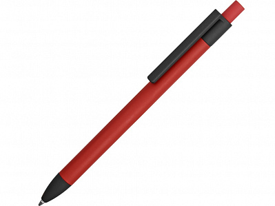 Ручка металлическая шариковая Haptic soft-touch (Красный)