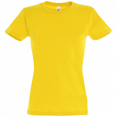 Футболка женская Imperial Women 190, желтая (Желтый)