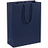 Пакет бумажный Porta XL, темно-синий - Фото 1