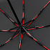 Зонт складной AOC Mini с цветными спицами, красный - Фото 3
