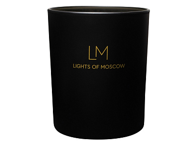 Ароматическая свеча в черном стакане Mystery, коллекция Exclusive, 250 мл