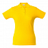 Рубашка поло женская Surf Lady, желтая - Фото 1