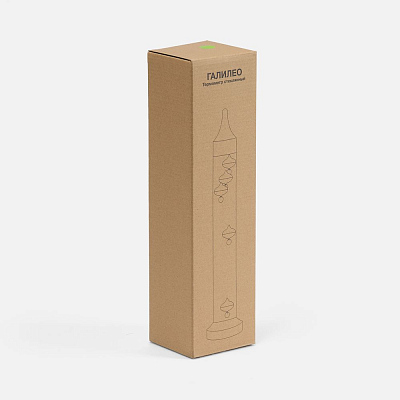 Термометр стеклянный «Галилео», зеленый