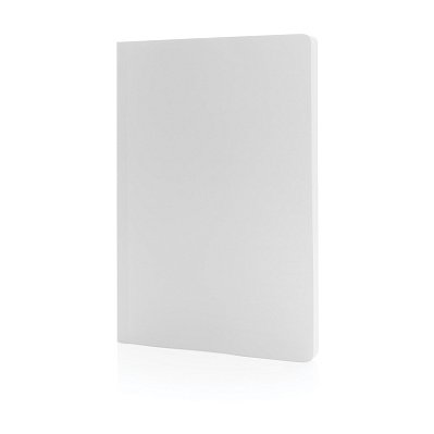 Блокнот Impact в мягкой обложке с каменной бумагой, А5 (Белый;)