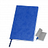Бизнес-блокнот "Funky" А5, синий, серый форзац, мягкая обложка, в линейку  - Фото 1