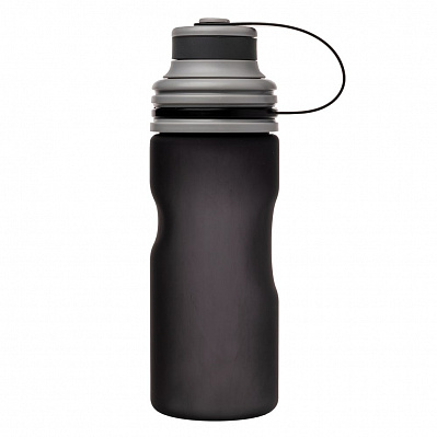 Бутылка для воды Fresh, черная (Черный)