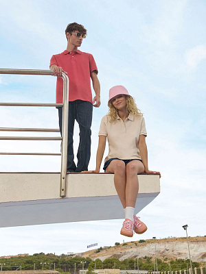 Рубашка поло унисекс Pacific, темный хаки