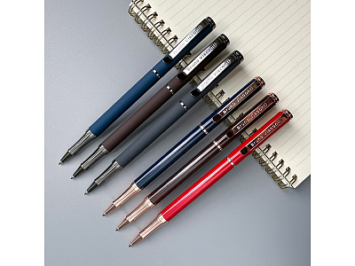 Ручка металлическая шариковая Venezia Pragmatico софт-тач