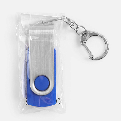 Флешка Twist, синяя, 8 Гб