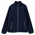 Куртка флисовая мужская Twohand, темно-синяя - Фото 1