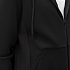 Толстовка на молнии с капюшоном MATEO черная, размер XXXL - Фото 9