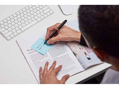 Ручка-роллер Parker IM Vibrant Rings Flame Orange