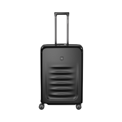 Чемодан VICTORINOX Spectra™ 3.0 Exp. Medium Case, чёрный, поликарбонат Sorplas™, 46x30x69 см, 81 л