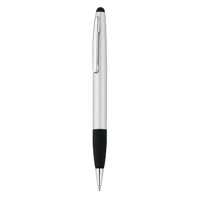 Ручка-стилус Touch 2 в 1 (Серебряный;)