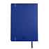 Бизнес-блокнот "RILY", формат А5,  синий, блок в точку - Фото 3