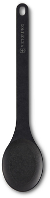Ложка VICTORINOX Kitchen Utensils Large Spoon, 330x73 мм, бумажный композитный материал, чёрная (Черный)
