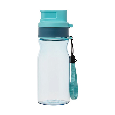 Бутылка для воды Jungle, голубая (Голубой)