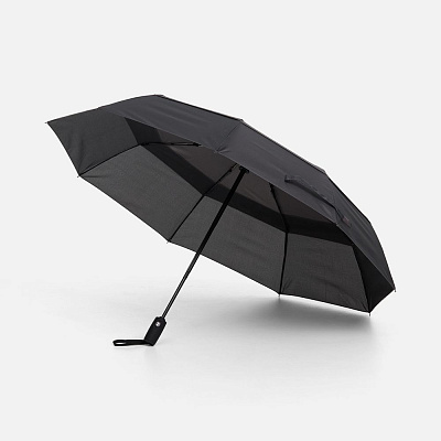 Складной зонт Dome Double с двойным куполом  (Серый)