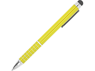 Ручка-стилус металлическая шариковая CANAIMA (Желтый)