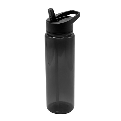 Пластиковая бутылка Jogger, черная (Черный)