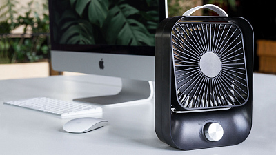 Портативный вентилятор Rombica NEO Flow, белый