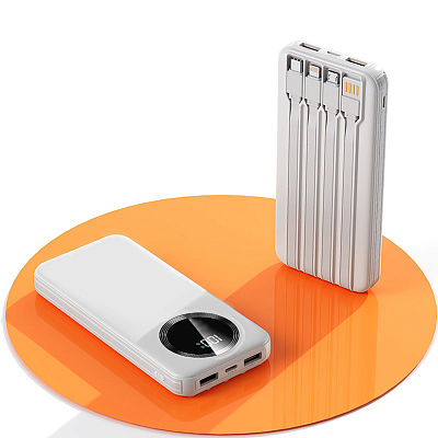 Набор "Гарант", белый с темно-синим