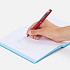 Ручка шариковая Bolt Soft Touch, красная - Фото 4