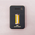 Универсальный аккумулятор OMG Flash 5 (5000 мАч) с подсветкой и soft touch, черный, 9,8х6.3х1,3 см - Фото 8