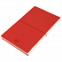 Набор подарочный SILENT-ZONE: бизнес-блокнот, ручка, наушники, коробка, стружка, бело-красный - Фото 4