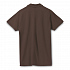 Рубашка поло мужская Spring 210, шоколадно-коричневая - Фото 2
