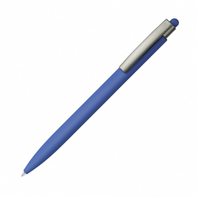 ELLE SOFT, ручка шариковая , металл, синие чернила (Синий)
