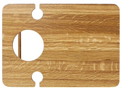 Складной столик из дуба Snack&Wine