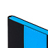 Ежедневник Bookmark, недатированный, черный с голубым - Фото 6