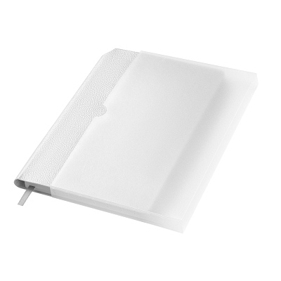 Ежедневник Молто (Molto) недатированный, серебряный