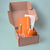 Подарочный набор JOY: блокнот, ручка, кружка, коробка, стружка; оранжевый - Фото 7