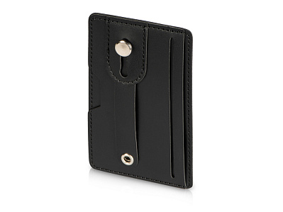 Картхолдер для телефона с держателем и защитой RFID Lokky (Черный)