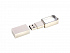 USB 2.0- флешка на 2 Гб кристалл в металле - Фото 2