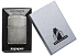 Зажигалка ZIPPO 1941 Replica ™ с покрытием Black Ice ®, латунь/сталь, чёрная, глянцевая, 38x13x57 мм - Фото 5