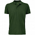 Рубашка поло мужская Planet Men, темно-зеленая - Фото 1