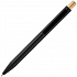 Ручка шариковая Chromatic, черная с золотистым - Фото 3