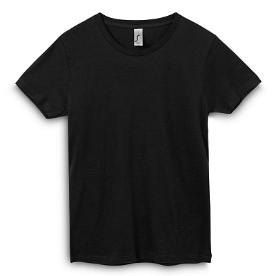 Футболка женская Regent Women, зеленое яблоко (Чёрный)