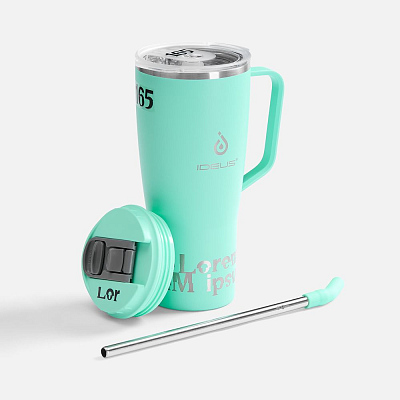 Термостакан Kasumigaoka, бирюзовый