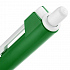 Ручка шариковая Hint Special, белая с зеленым - Фото 4