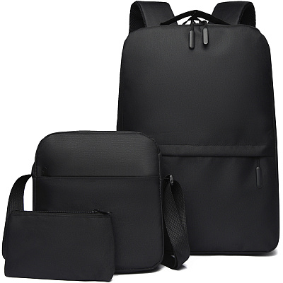 Рюкзак-сет TRAVEL, Чёрный (Чёрный)