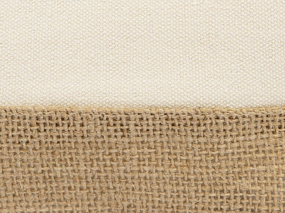 Косметичка Jute с ручкой из хлопка и джута