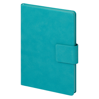 Ежедневник Риц (Ritz) недатированный, бирюзовый, твердая обложка